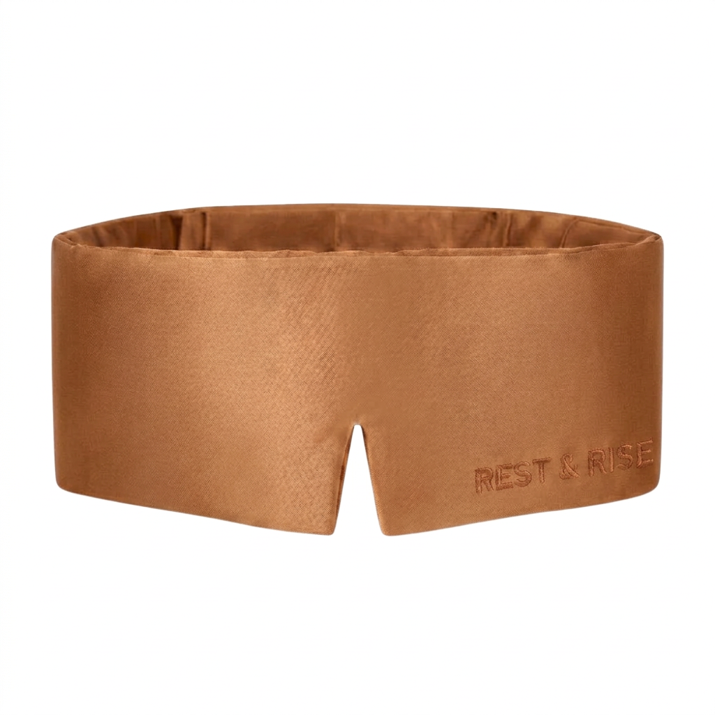 Antifaz de Seda Pura - Nº 05 Copper Brown