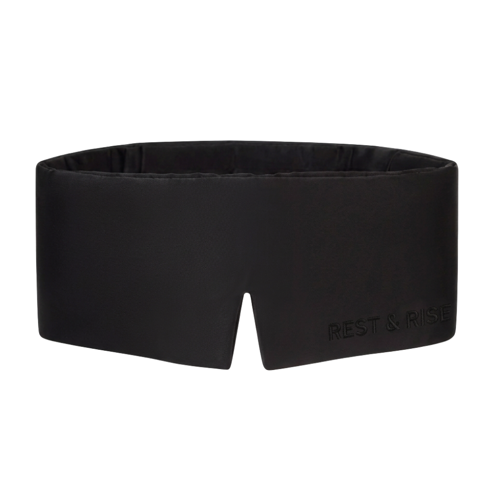 Antifaz de Seda Pura - Nº 01 Midnight Black