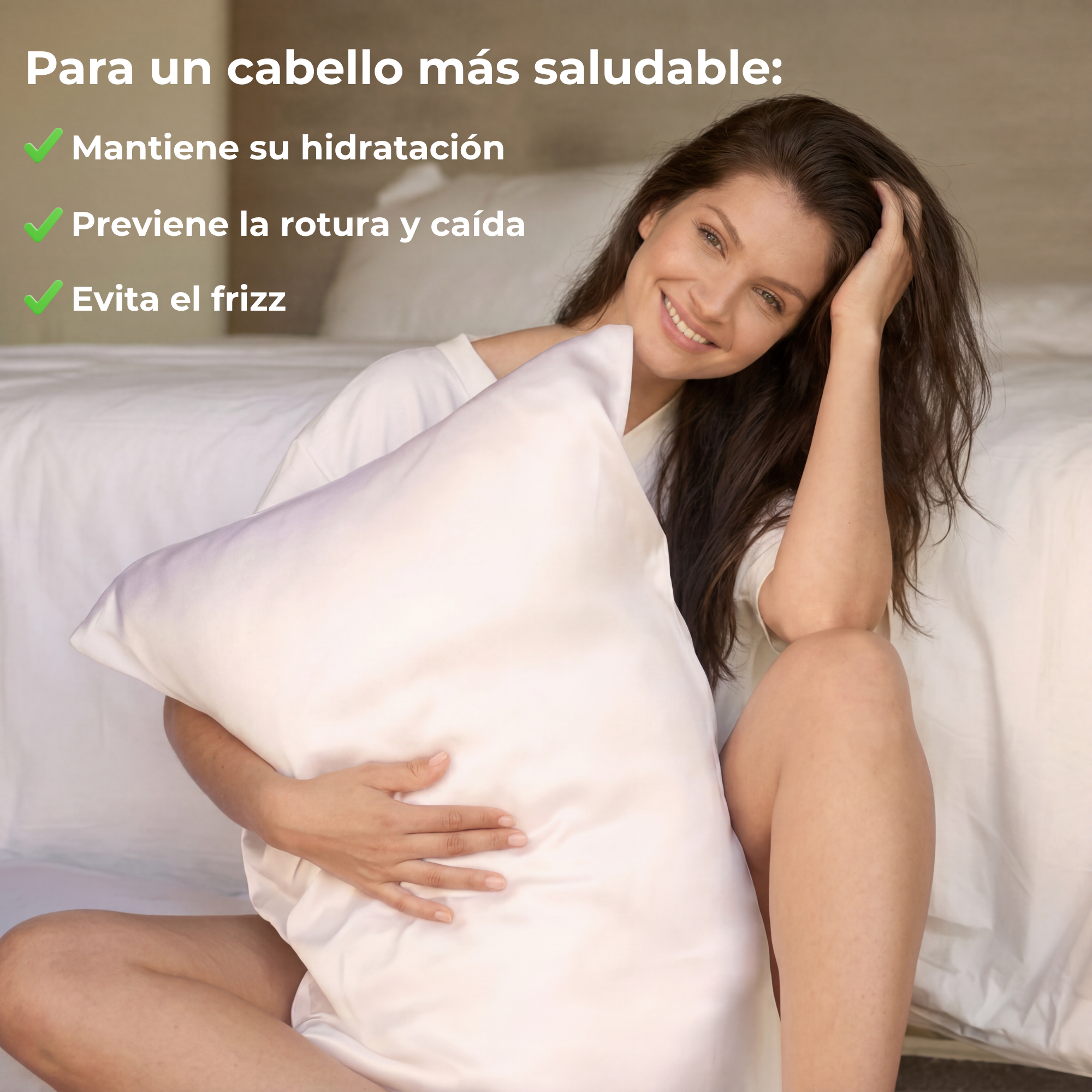 Funda de Seda Premium para Almohada • Niebla Andina
