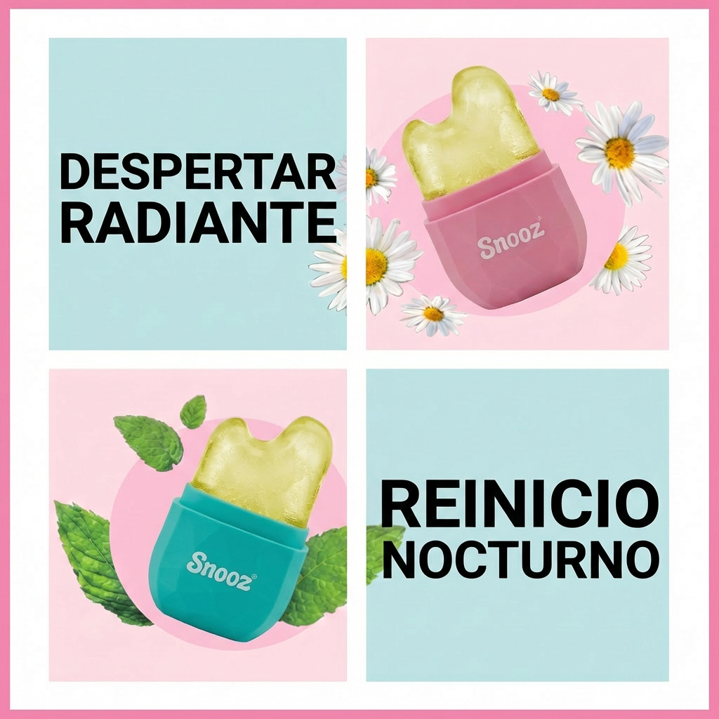 Molde De Hielo Facial Con Forma Gua Sha Masajeador Skincare - Calipso