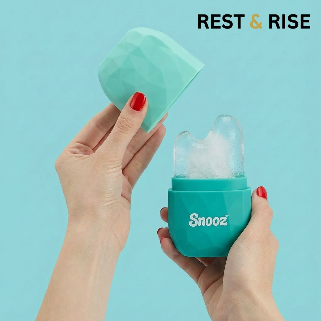 Molde De Hielo Facial Con Forma Gua Sha Masajeador Skincare - Calipso