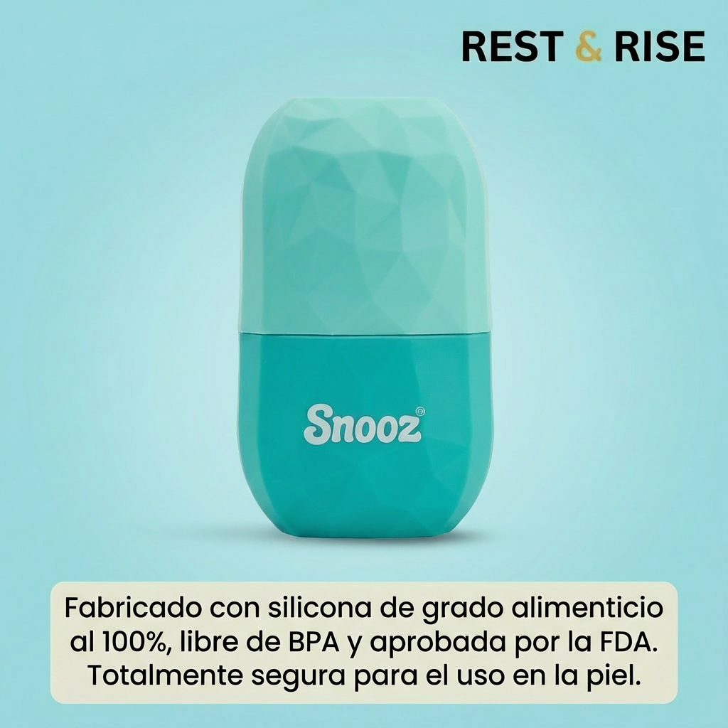 Molde De Hielo Facial Con Forma Gua Sha Masajeador Skincare - Calipso