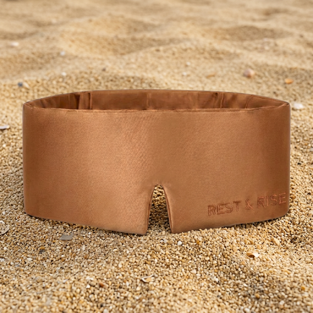 Antifaz de Seda Pura - Nº 05 Copper Brown