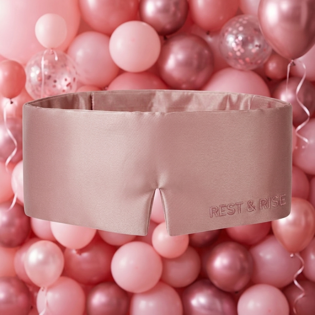 Antifaz de Seda Pura - Nº 04 Blush Pink