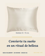 Funda de Seda Premium para Almohada • Niebla Andina