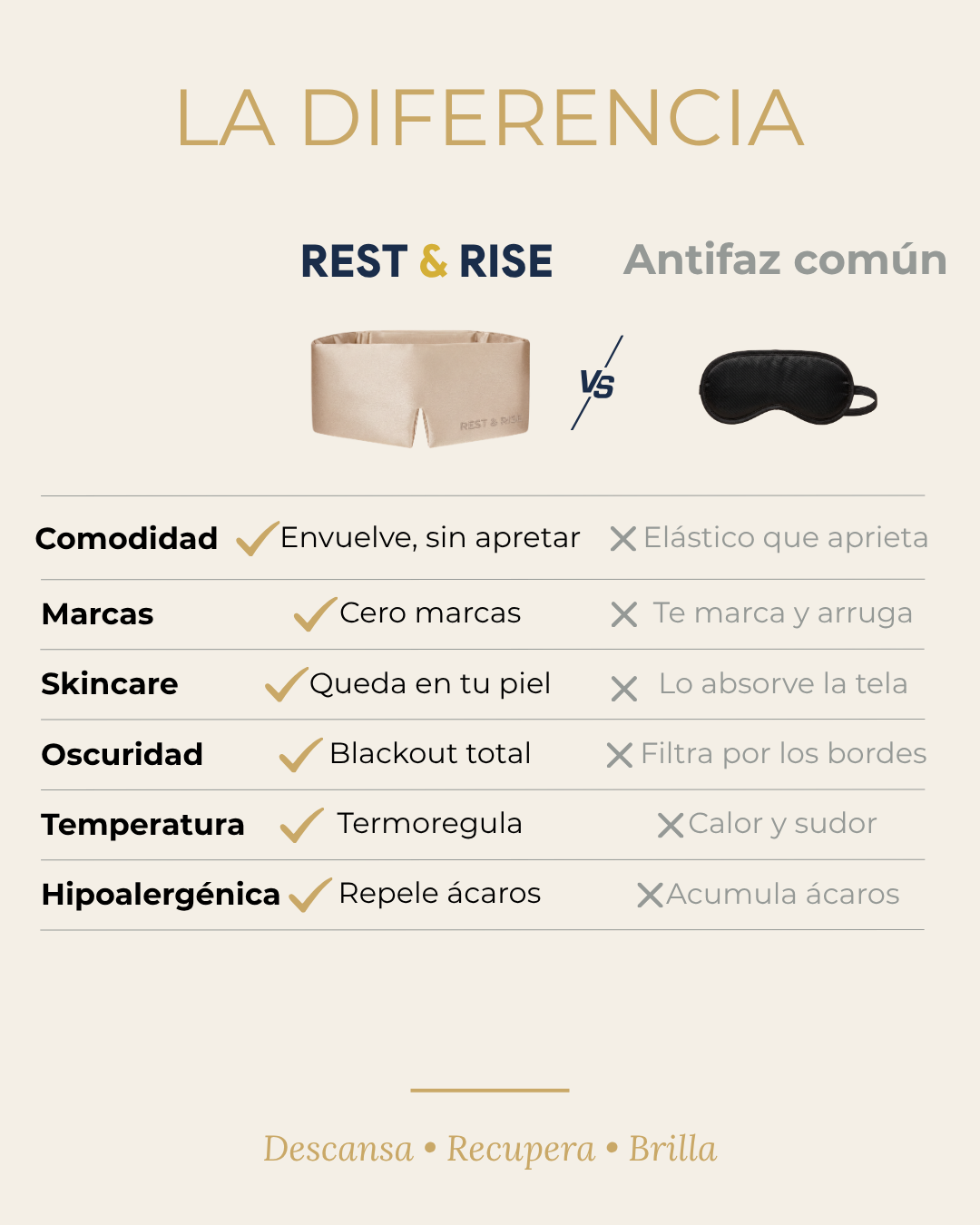Antifaz de Seda • Arena del Desierto