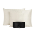 Set de seda: 2 fundas Niebla Andina y antifaz Noche Oscura - Rest & Rise