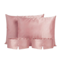 Set de seda: 2 fundas y 2 antifaces Rosa Atardecer - Rest & Rise