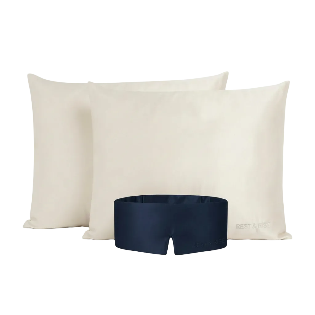 Set • 2 Fundas Niebla Andina + 1 Antifaz Mar Profundo