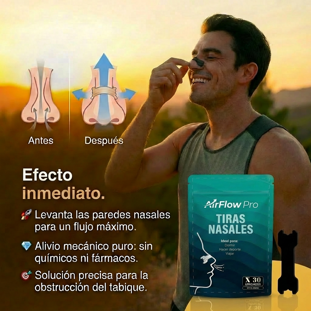 AirFlow Pro™ Duo – 2 Empaques (60 Tiras)