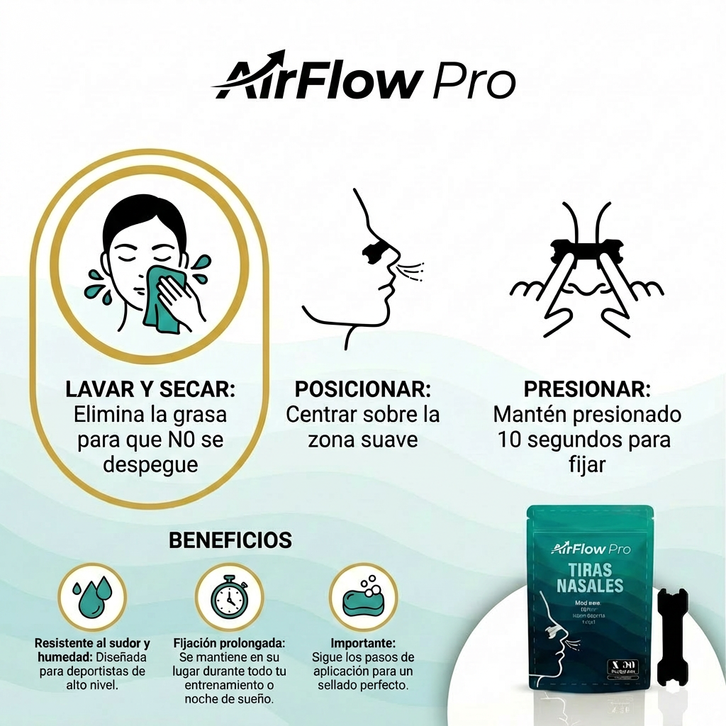 AirFlow Pro™ Duo – 2 Empaques (60 Tiras)