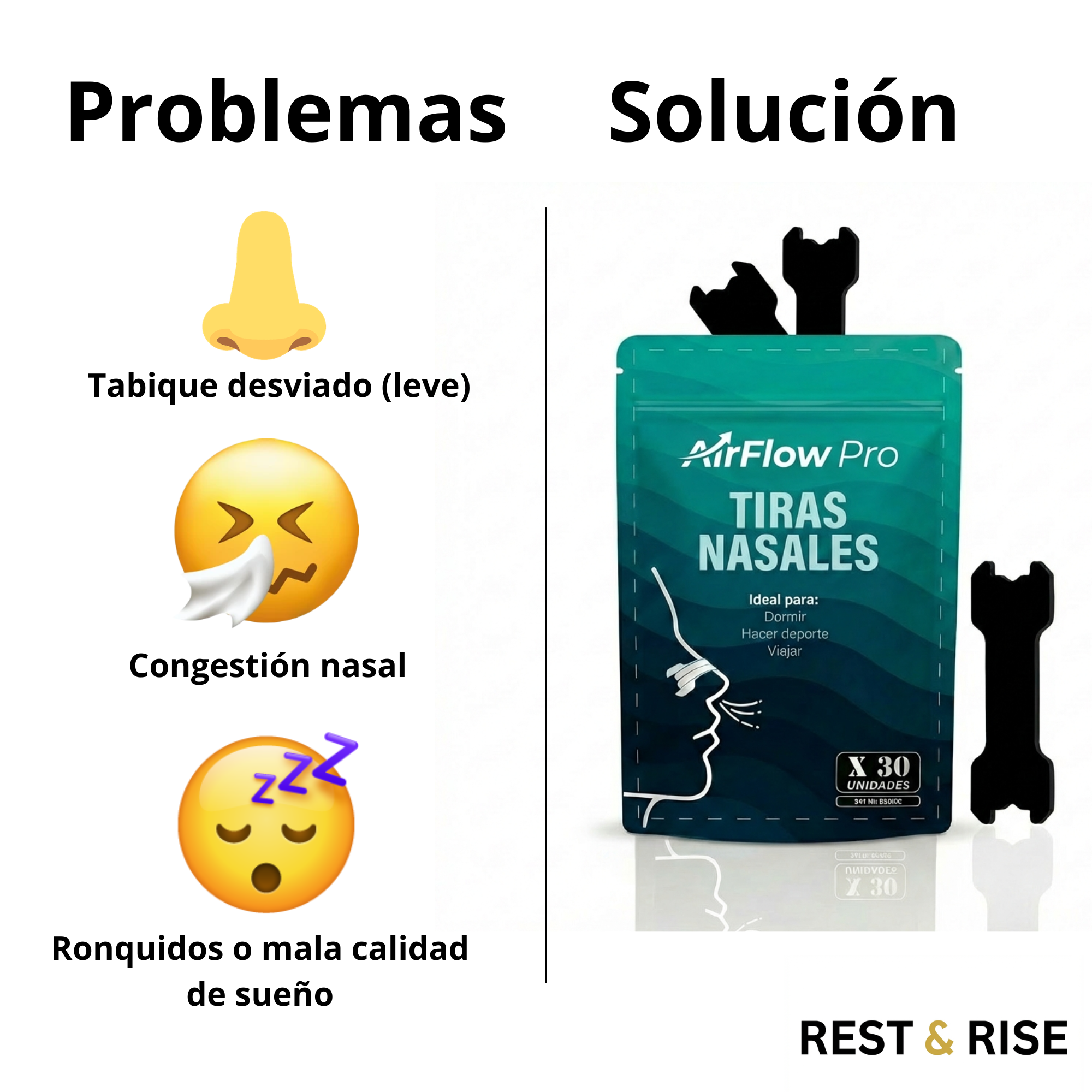 AirFlow Pro™ Duo – 2 Empaques (60 Tiras)