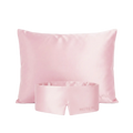 Set de seda: funda y antifaz Rosa Atardecer - Rest & Rise