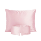 Set de seda: funda y antifaz Rosa Atardecer - Rest & Rise